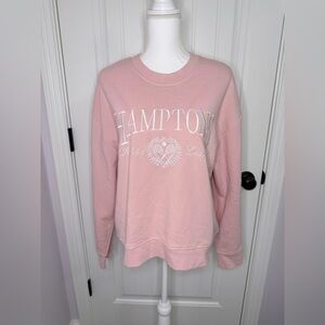 Better Together Pink Hamptons Crewneck Sweatshirt